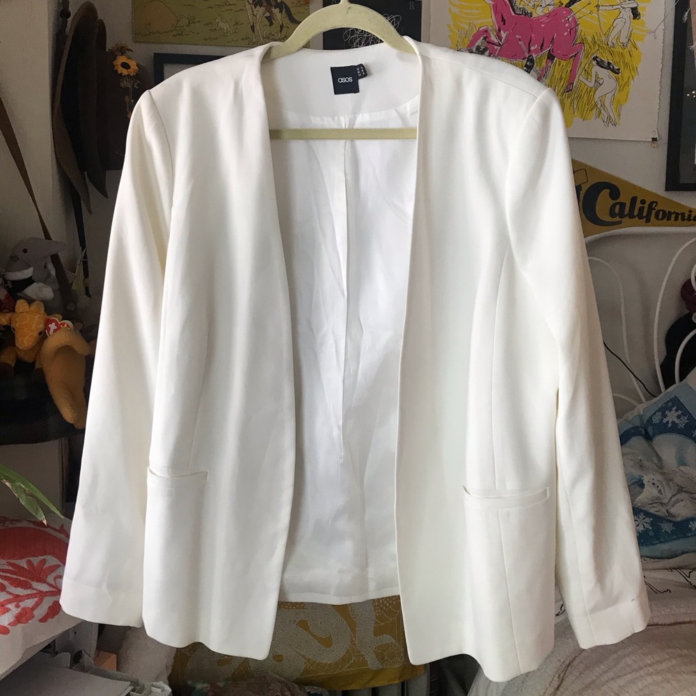 ASOS White Blazer